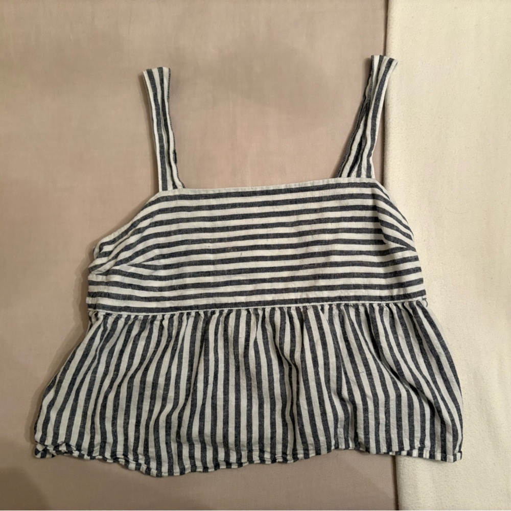 lucky brand baby doll adjustable strap tank top